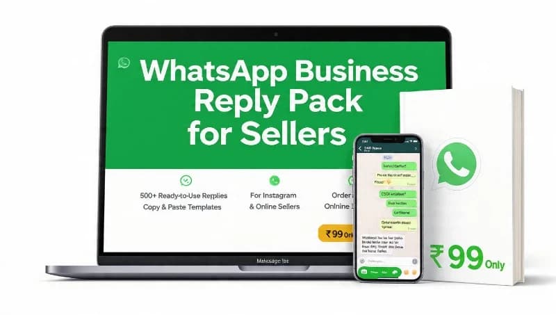 WhatsApp Business Reply Pack for Sellers