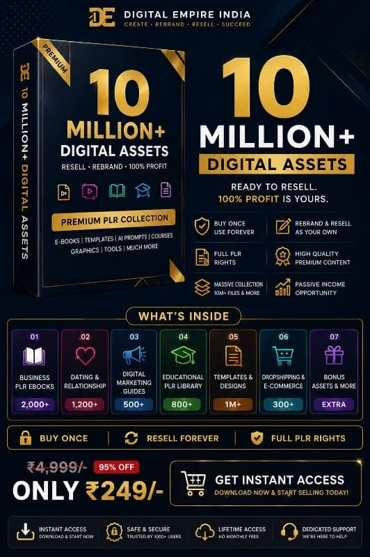 Digital Empire Vault – Ultimate Digital Product Resell Bundle