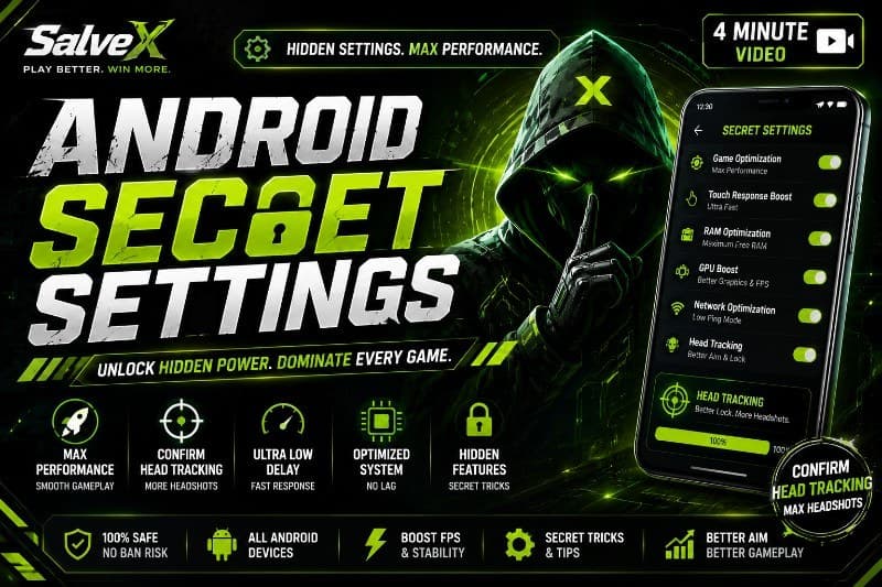 ANDROID SECRET SETTINGS ⚡